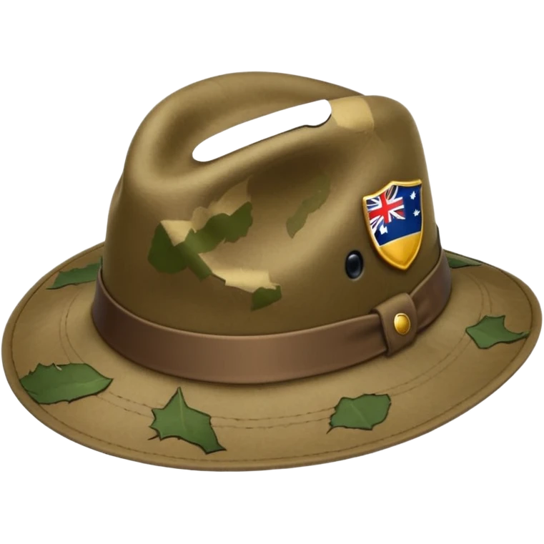 Austrailian bush hat emoji