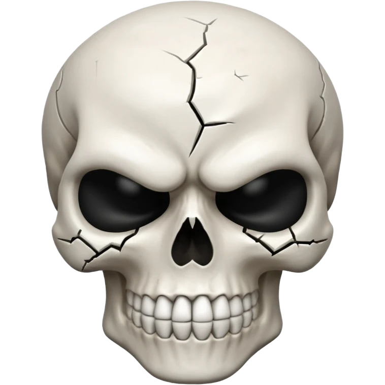 angry skull emoji