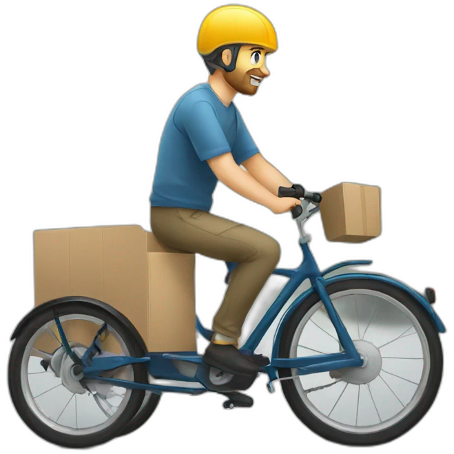 Cargobike emoji