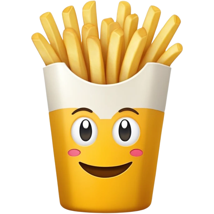French fry McDonald’s  emoji