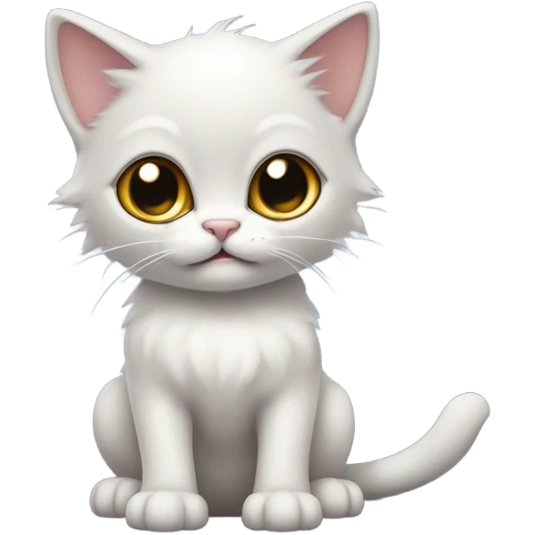 Angry kitten emoji