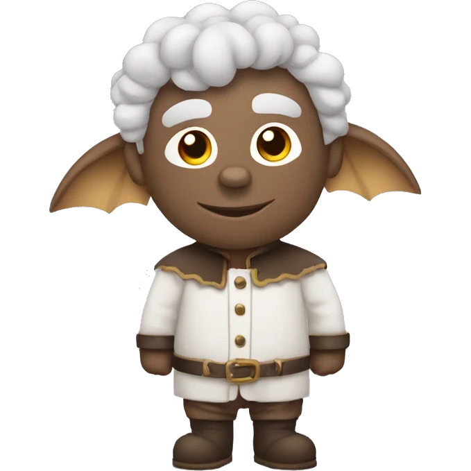 Papa chauve sur un moutons  emoji