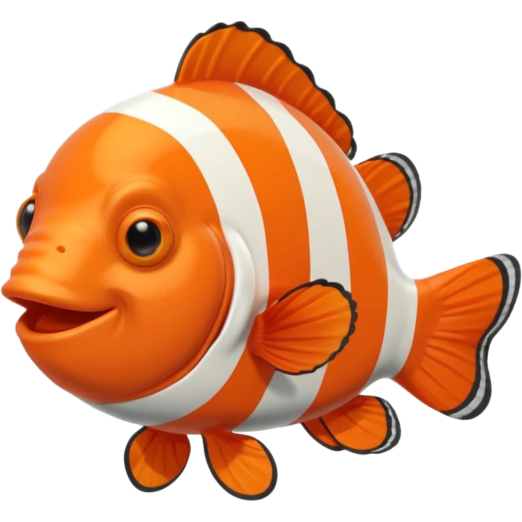 cute clownfish emoji