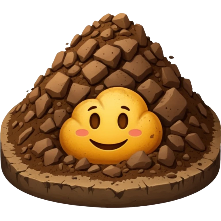 dirt emoji