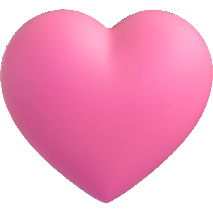 marble pink heart emoji