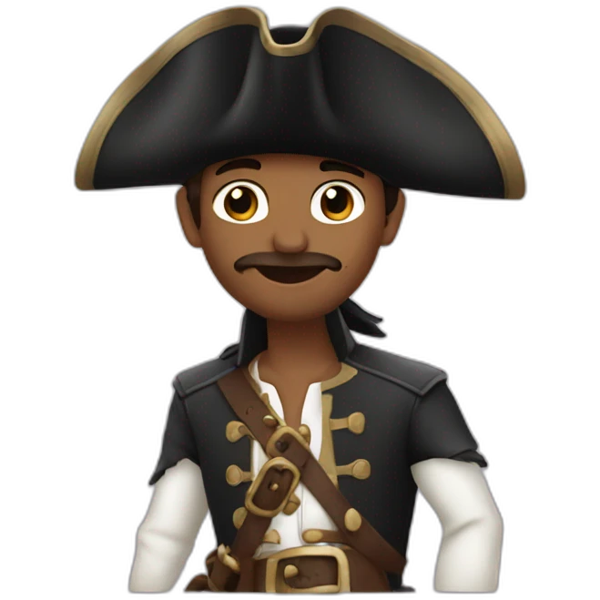 Un pirate d’amour emoji