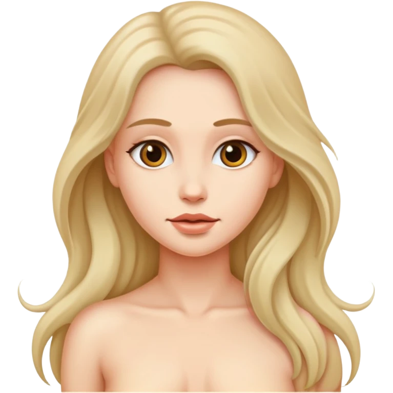Naked woman emoji