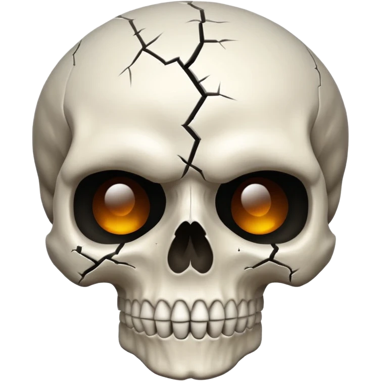Mind blowing skull emoji
