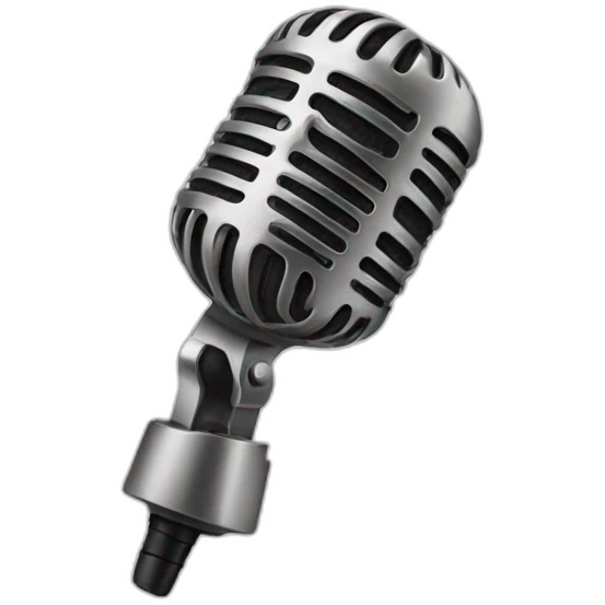 Mic drop emoji