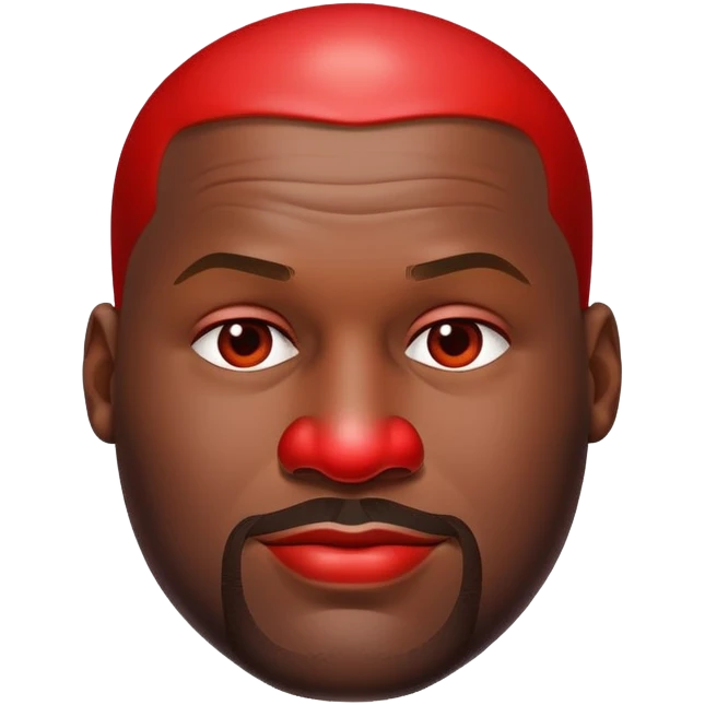can YOU MAKE aHAQUILLE o'nEAL apple emoji? emoji