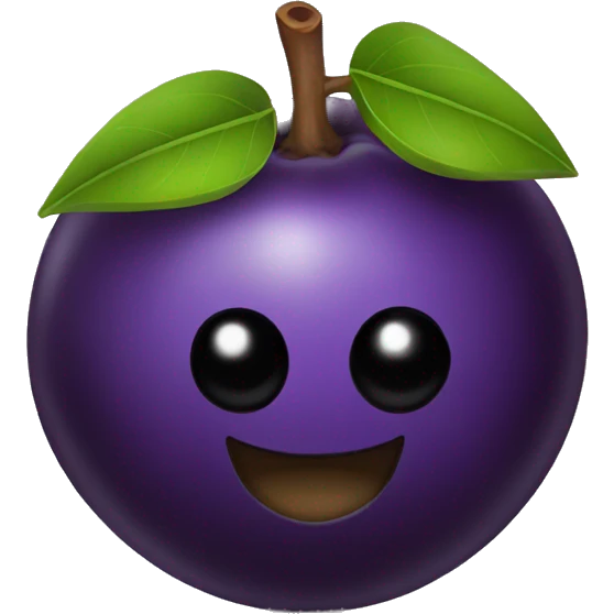 Jamun fruit  emoji