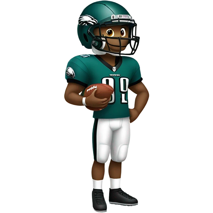 Eagles football player  emoji