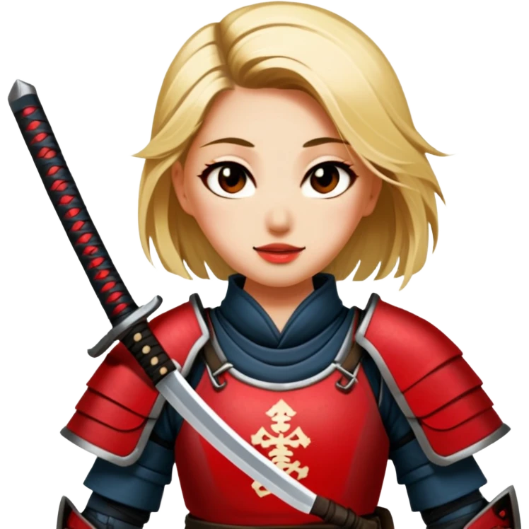Battle-Ready Samurai emoji