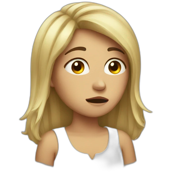 Women cry emoji