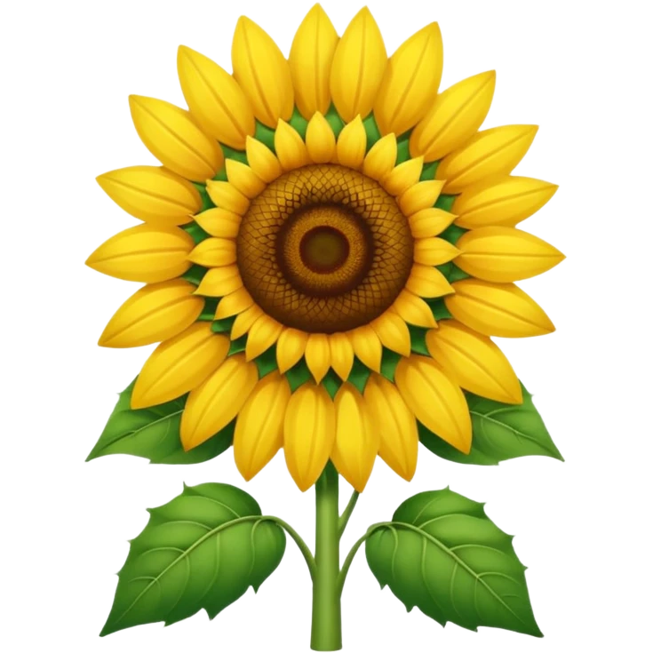 sunflower emoji