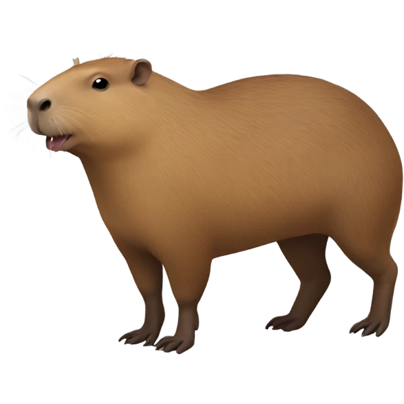 Capybara emoji