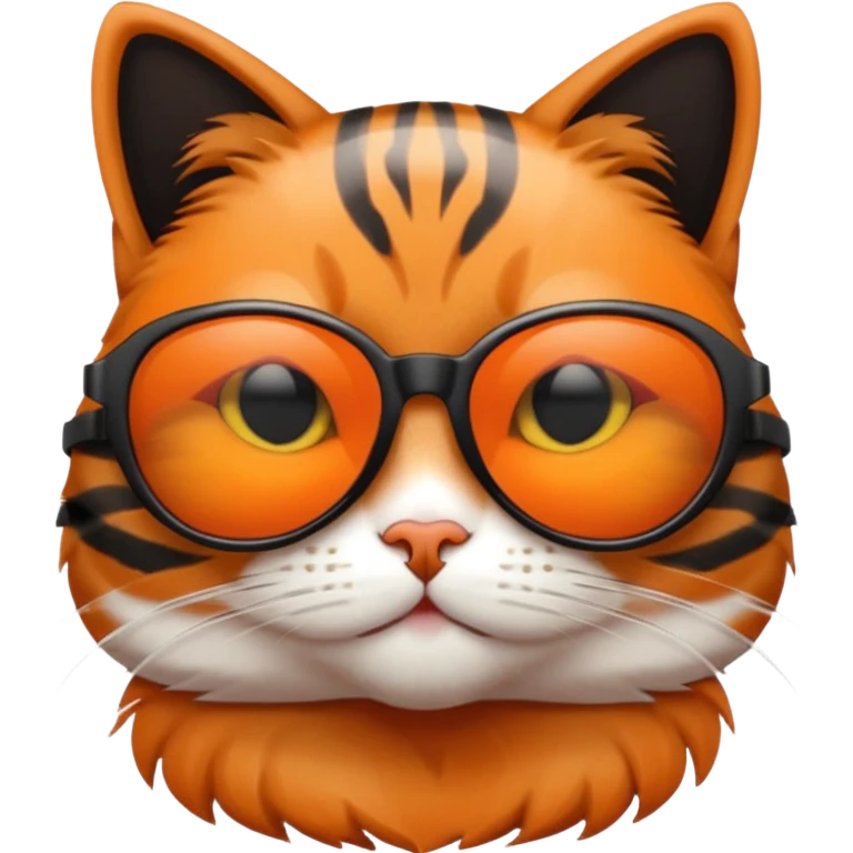 Cat wearing sunglasses emoji