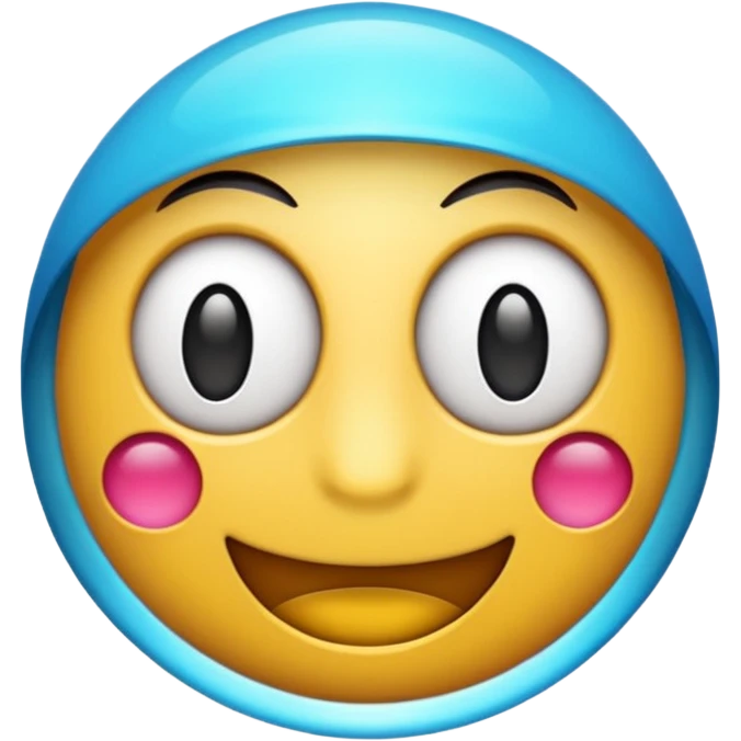 emoji na cor ciano emoji