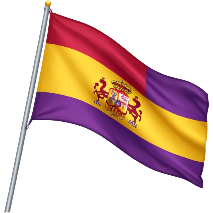 Bandera republicana española emoji