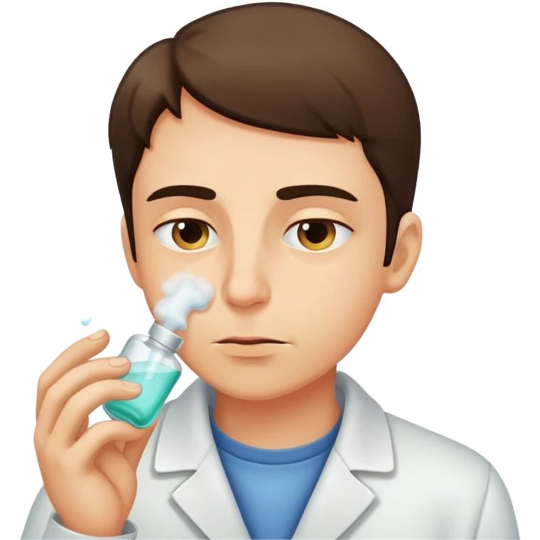 Normal face smelling salt emoji