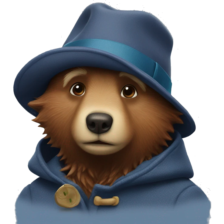 Christmas Paddington emoji