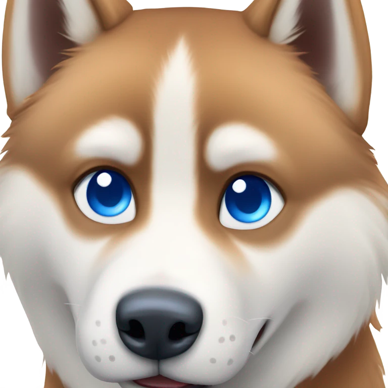 Red husky emoji