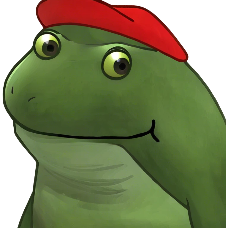 Green mushroom emoji