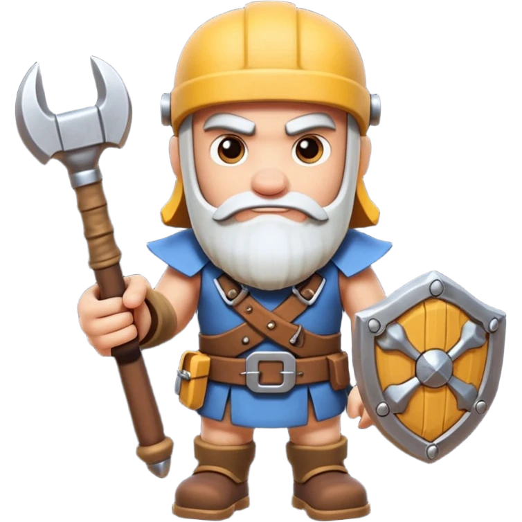 A Mechanic ''TOOL'' In A Clash Of Clans and medival Aesthetic  emoji
