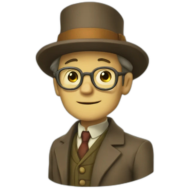 professor layton  emoji