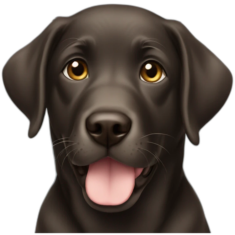 one labrador retriever puppy emoji