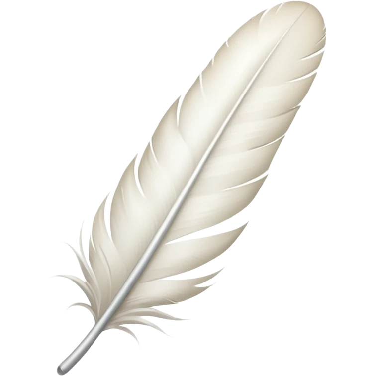 Feather emoji