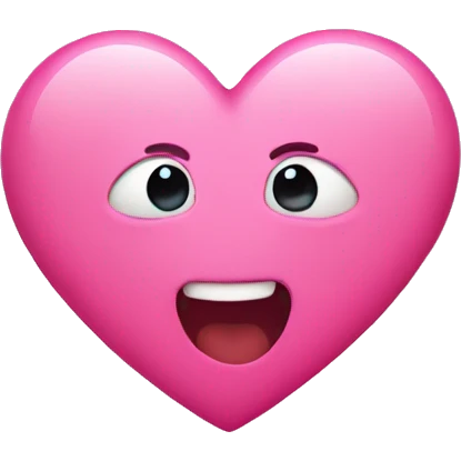 Pink hart  emoji