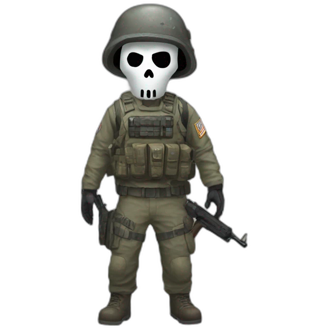 Ghost call of duty emoji