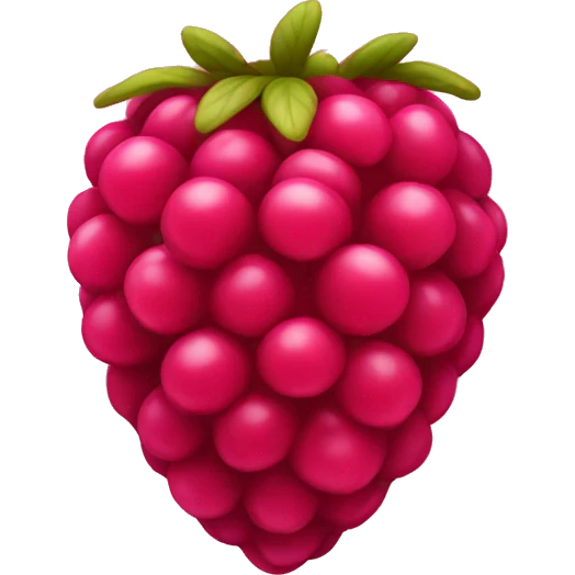 raspberry emoji