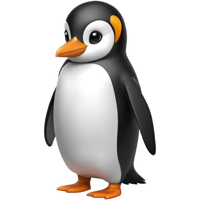 cool penguin emoji