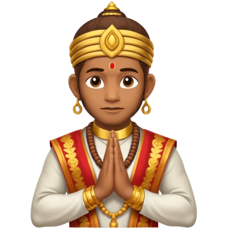 Hanuman ji praying emoji