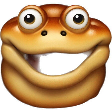Toad in the hole oven dish emoji