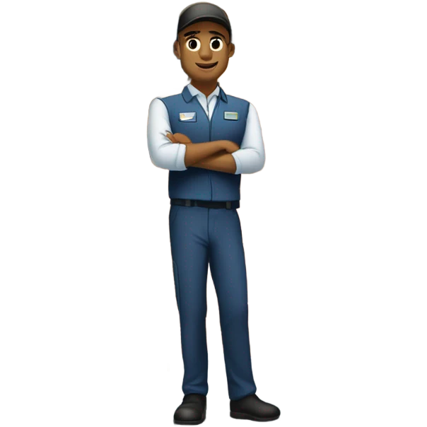 logistician in the warehouse emoji