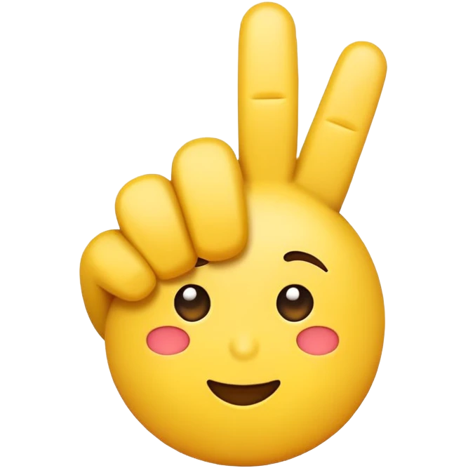 Emoji holding middle finger  emoji