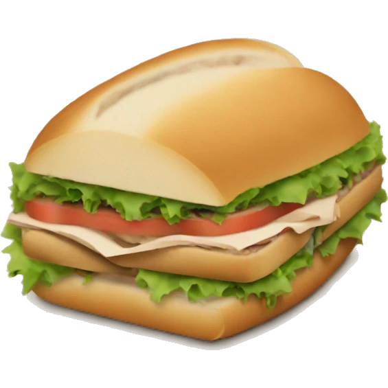 tuna sub sandwich  emoji