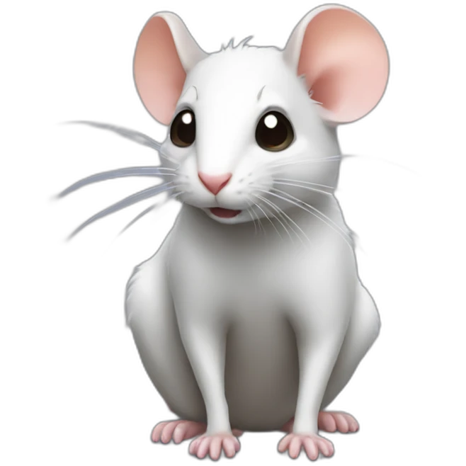 Long tail rat emoji