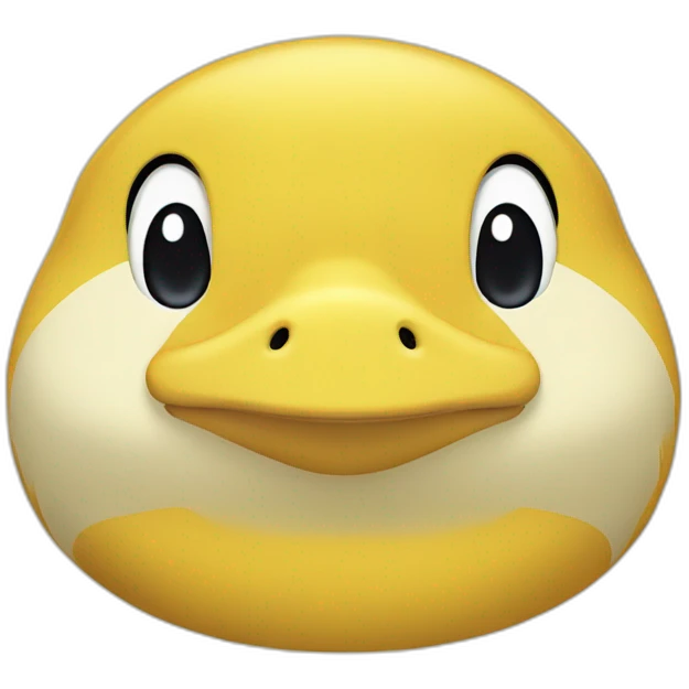 psyduck shy pokémon emoji