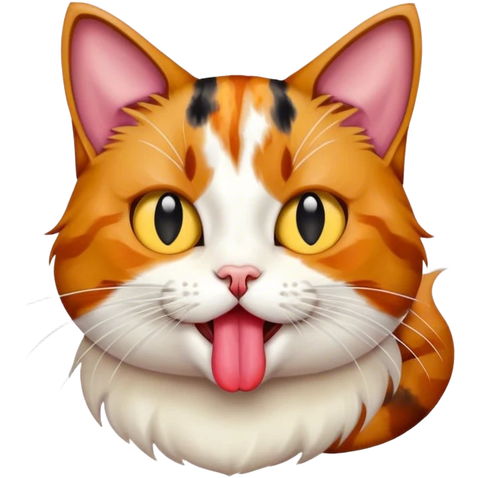 katze mit rausgestreckter zunge emoji