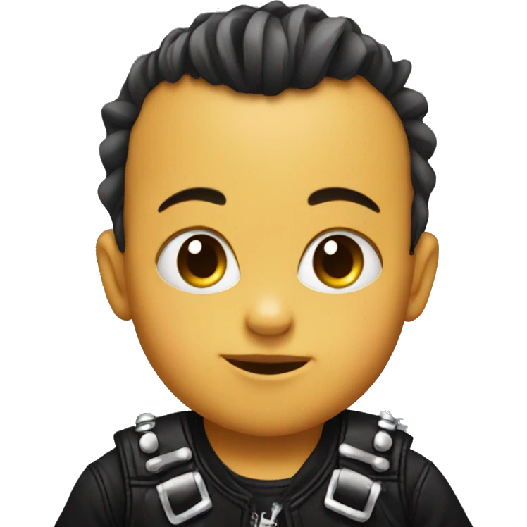 Baby punk emoji