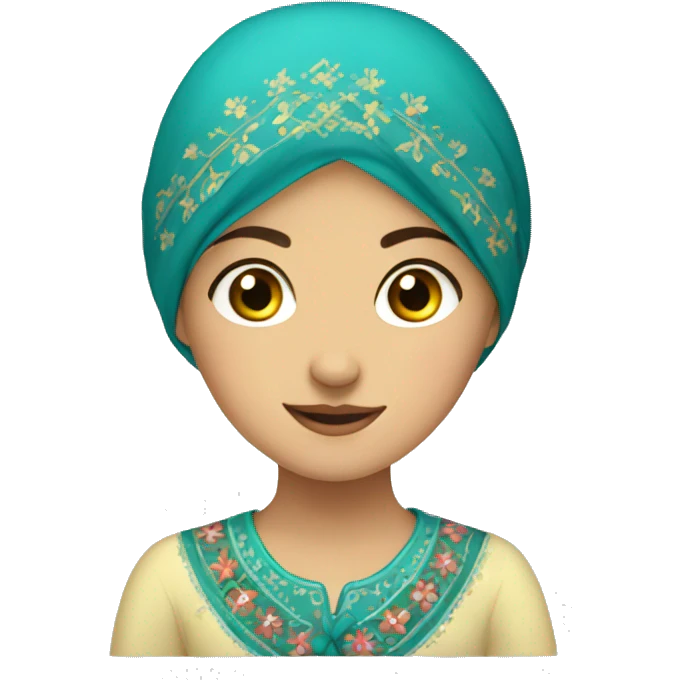 Tatar girl emoji
