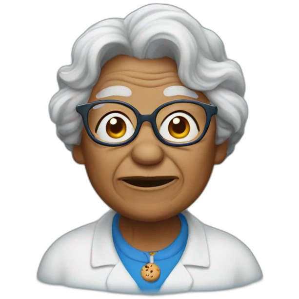 cookie-monster-grandma emoji