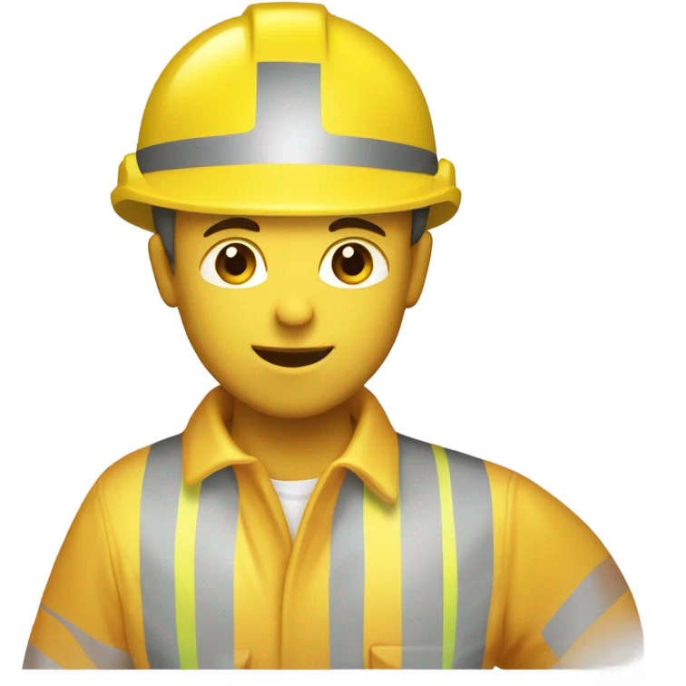 yellow Hard Hatemoji emoji