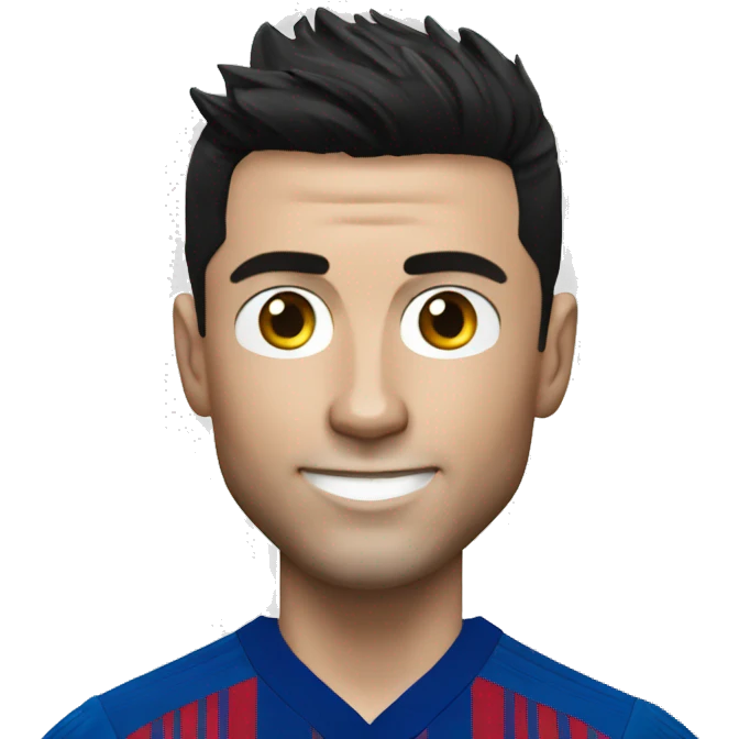 Cristiano ronaldo mixed with lionel messi emoji