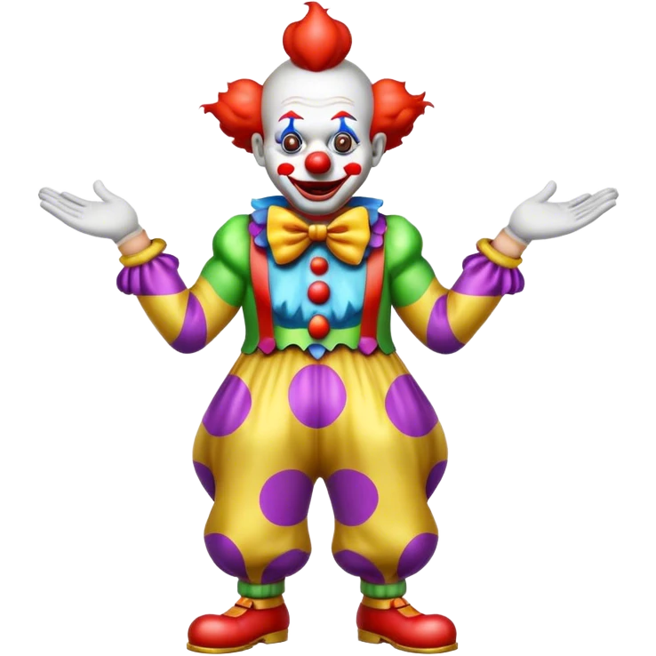 farting clown emoji