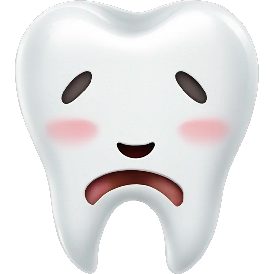 tooth with caries emoji